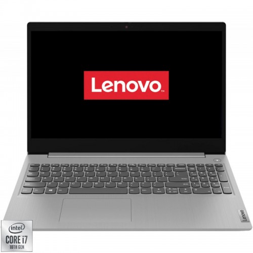 Laptop Lenovo IdeaPad 3 15IIL05 cu procesor Intel® Core™ i7-1065G7, 15.6" Full HD, 8GB, 512GB SSD, Intel® Iris® Plus Graphics, FreeDOS, Platinum Grey