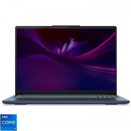 Laptop Lenovo IdeaPad Slim 3 16IRH10 cu procesor Intel® Core™ i7-13620H pana la 4.9GHz, 16" WUXGA, IPS, 40GB DDR5, 1 TB + 1TB SSD SSD, Intel® UHD Graphics, No OS, Cosmic Blue, Aluminiu