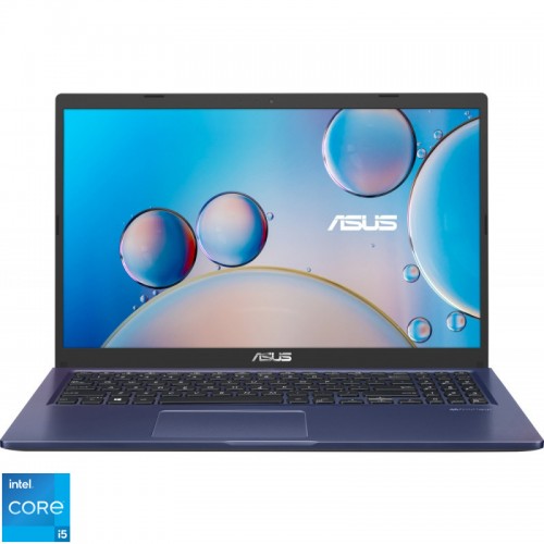 Laptop ASUS X515EA cu procesor Intel® Core™ i5-1135G7, 4 nuclee, 15.6", Full HD, 20GB, 512GB SSD, Intel Iris Xᵉ Graphics, No OS,, peacock blue