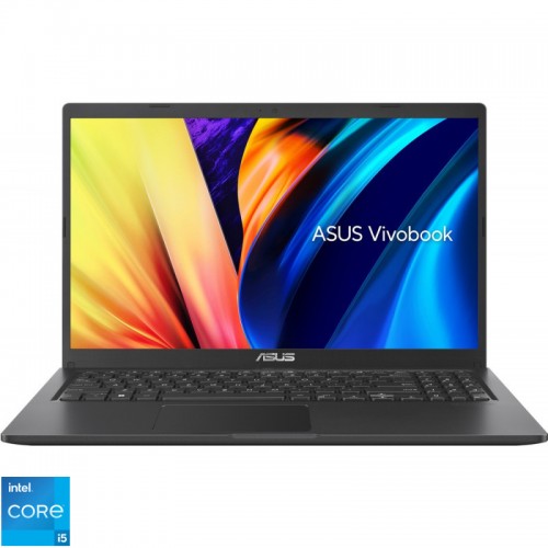 Laptop ASUS VivoBook 15 X1500EA cu procesor Intel® Core™ i5-1135G7 pana la 4.20 GHz,  X1500EA-BQ2339, 15.6", Full HD, IPS, 16GB, 512GB SSD, Intel Iris Xᵉ Graphics, No OS